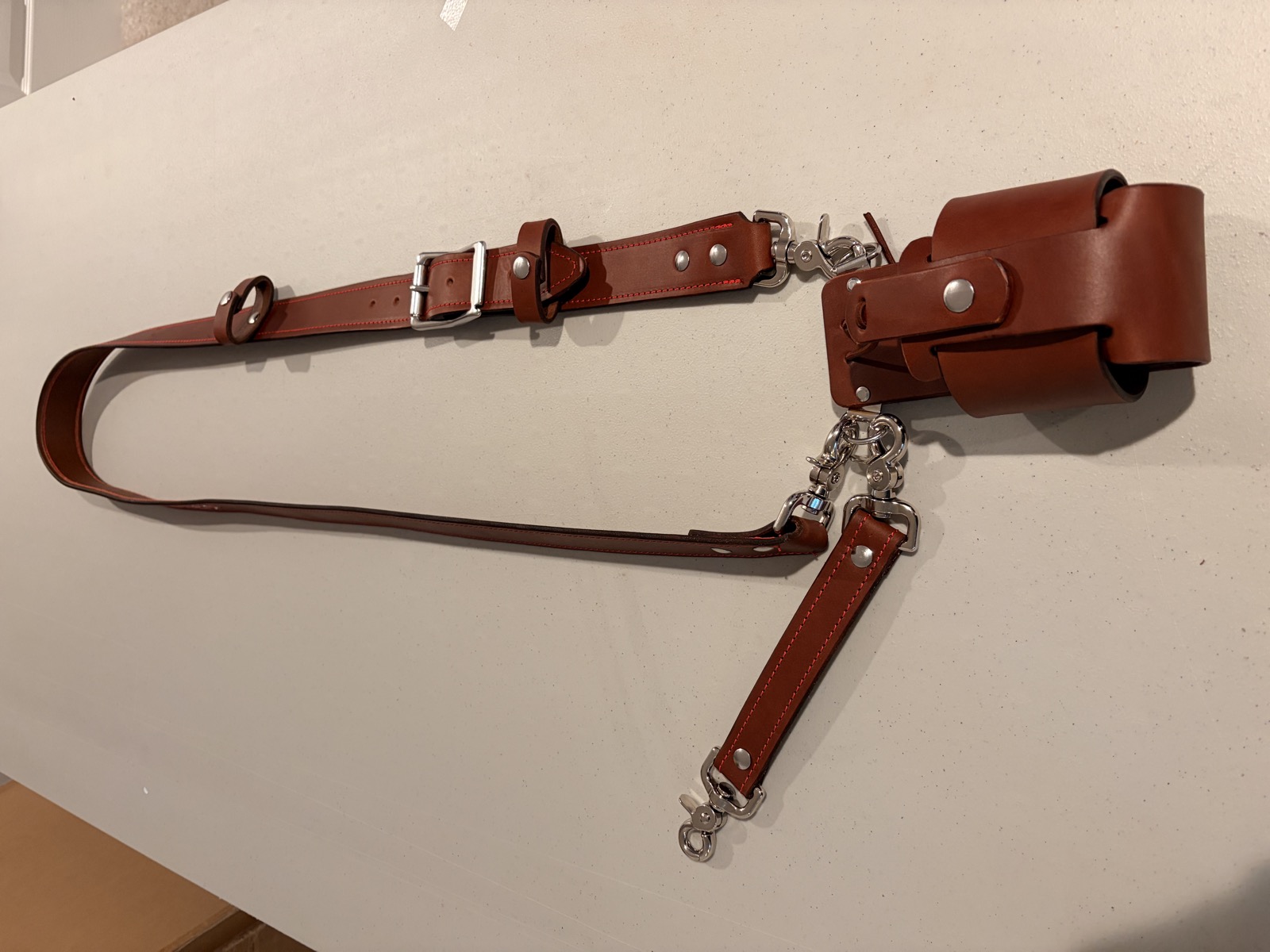 Radio holster detail